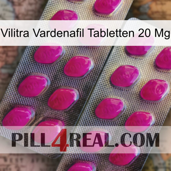 Vilitra Vardenafil Tablets 20 Mg 10